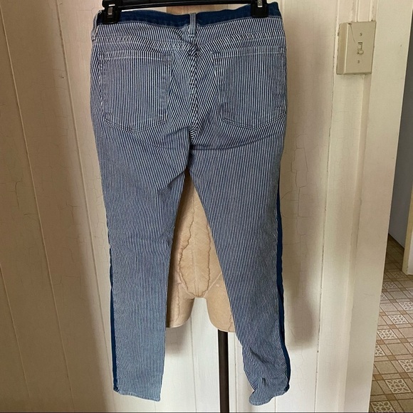 FRAME DENIM SZ 26 Le Skinny De Jeanne Striped Jean - Picture 3 of 6